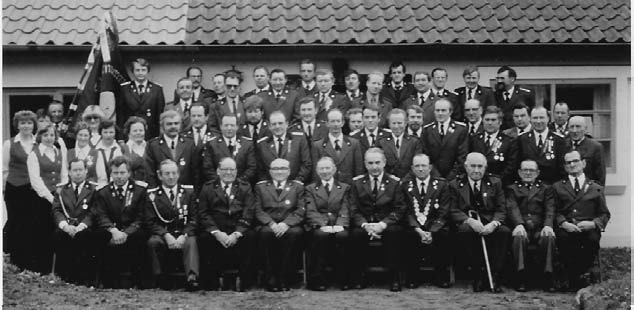 Schützen- und Damenabteilung 1980